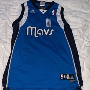 Blue Adidas Dallas Mavericks Jersey